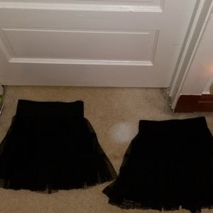 2 lot of lacy skirts